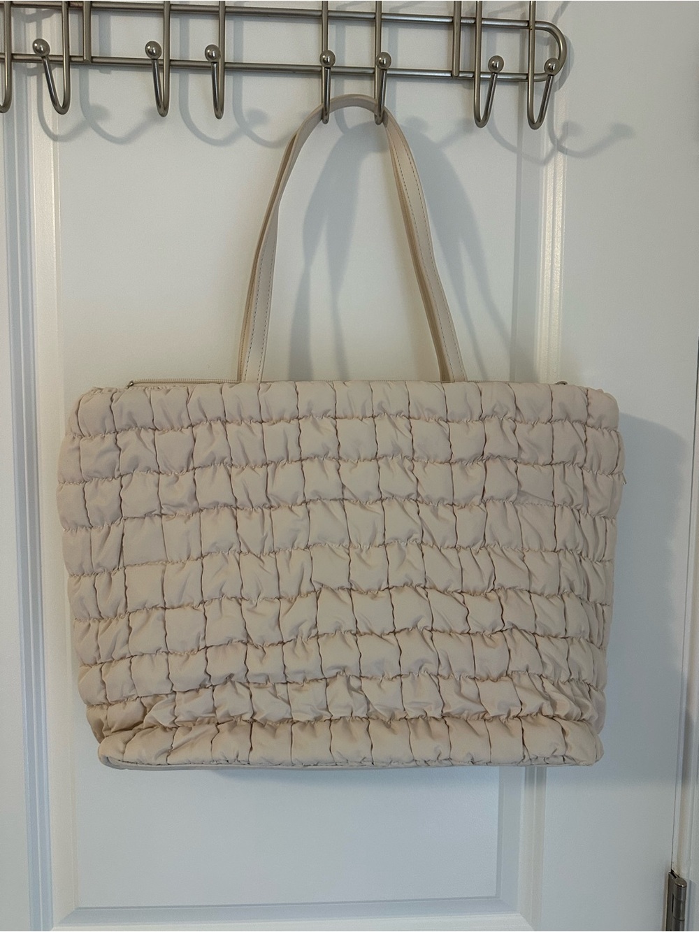 Target Universal Thread Cream Quilted Tote Bag - Women